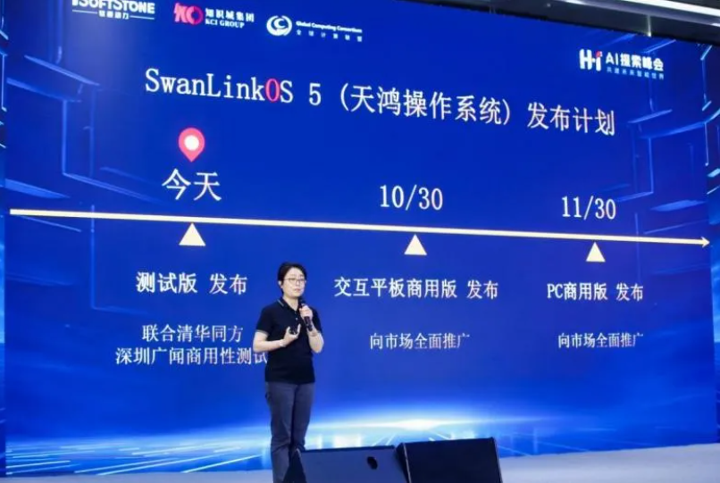南宫NG·28(中国)相信品牌力量子公司鸿湖万联重磅发布SwanLinkOS 5 擘画开源鸿蒙AI PC新篇章